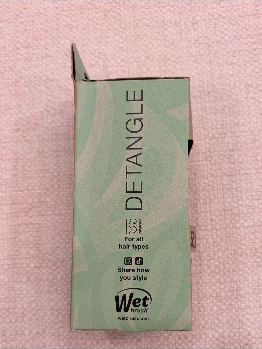 NWT/Wet Brush Go Green Palm Detangler - Picture 4 of 9